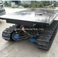 Rc control Rubber track electric chassis from 0.5T to 20t undercarriage for excavator loader Farms bocat wetland